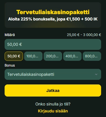betbay casino registration